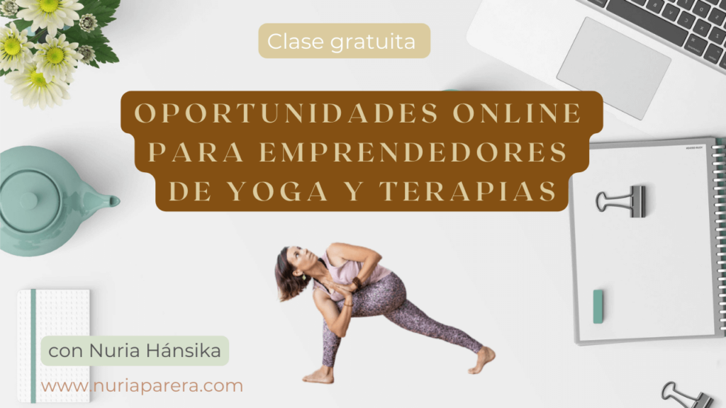 oportunidades online para emprendedores de yoga y terapias